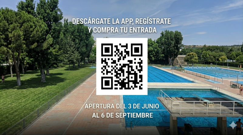 APERTURA DE LA PISCINA DE VERANO DEL 3 DE JUNIO AL 6 DE SEPTIEMBRE